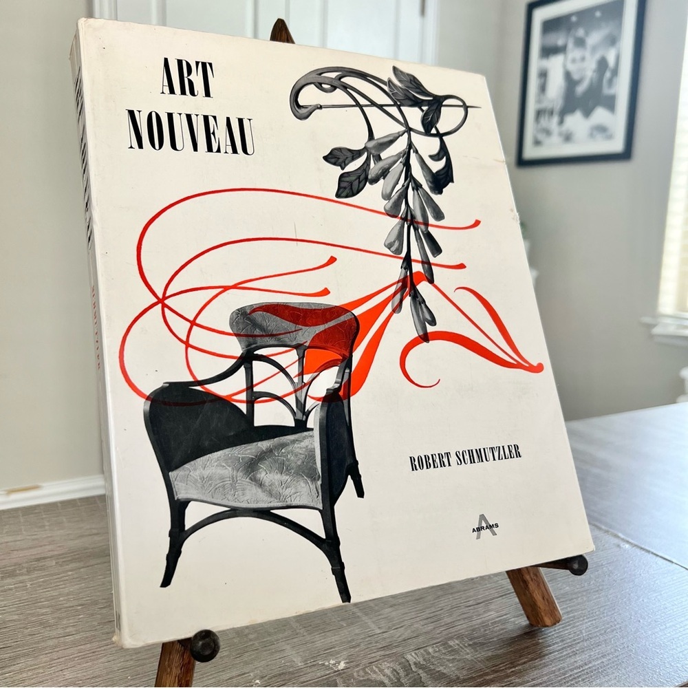 Vintage 1966 “Art Nouveau” by Robert Schmutzler Hardcover | Abrams Art Book